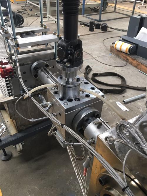海角HJ9DB6下载+雙柱換網器 PET打包帶生產線